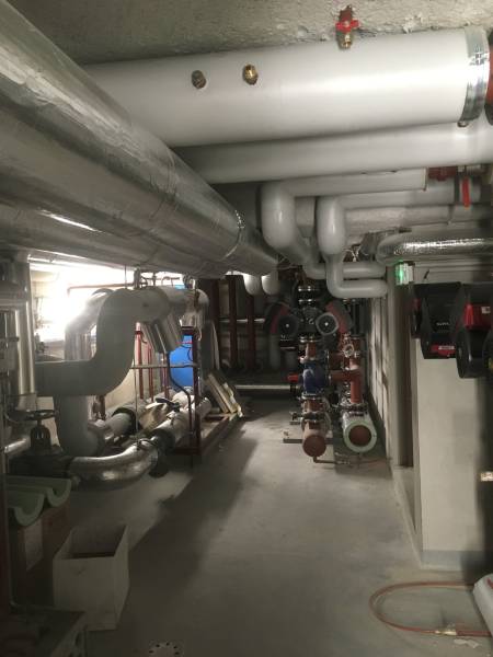 Chaufferie pour des bureaux à Lyon 