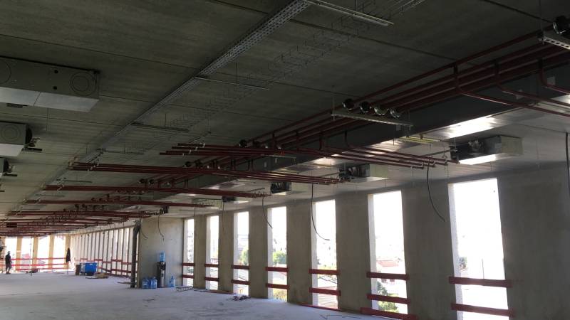 Chantier bureau Villeurbanne 