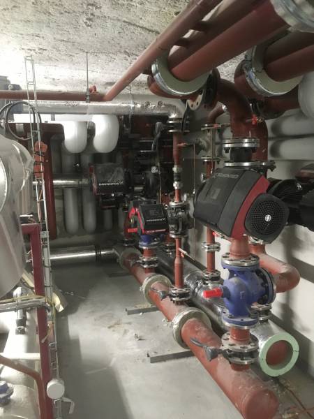 Chaufferie pour des bureaux à Lyon 