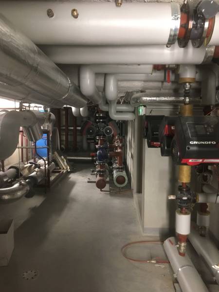 Chaufferie pour des bureaux à Lyon 