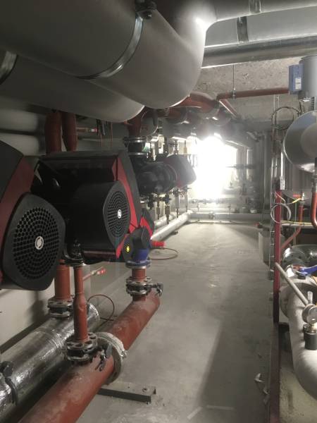 Chaufferie pour des bureaux à Lyon 