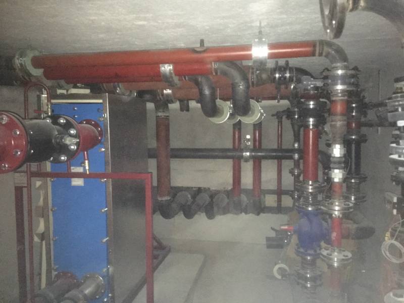 Chaufferie pour des bureaux à Lyon 