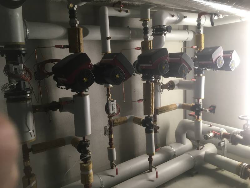 Chaufferie pour des bureaux à Lyon 