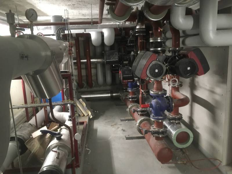 Chaufferie pour des bureaux à Lyon 